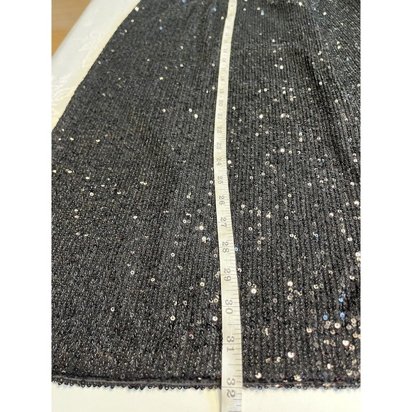 NWT Vineyard Vines Black Sequin Midi Skirt Sz XL MSRP $228 - Picture 12 of 12